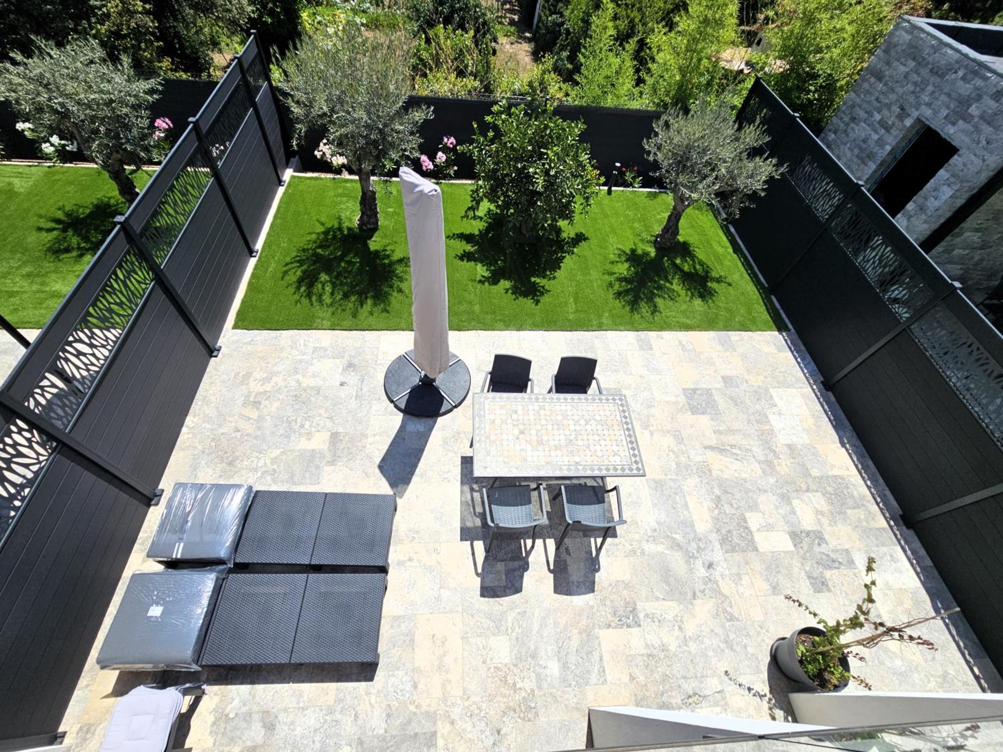 Etoile Du Berger Saint Aygulf 3 Villas Et 4 Appartements Jardin Individuel Et Piscine Chauffee En Saison - La Mer Et Les Plages 450 M 外观 照片