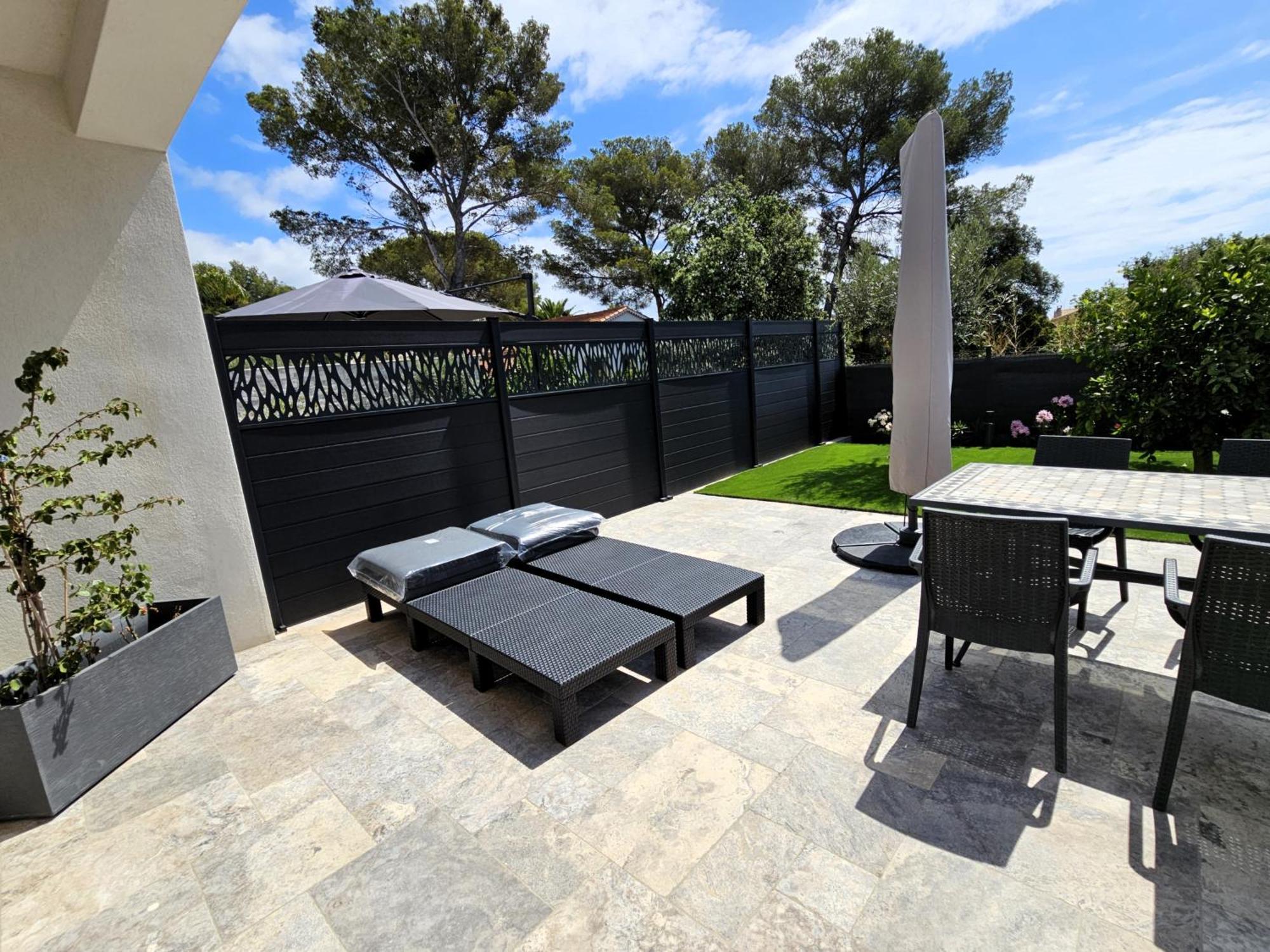 Etoile Du Berger Saint Aygulf 3 Villas Et 4 Appartements Jardin Individuel Et Piscine Chauffee En Saison - La Mer Et Les Plages 450 M 外观 照片