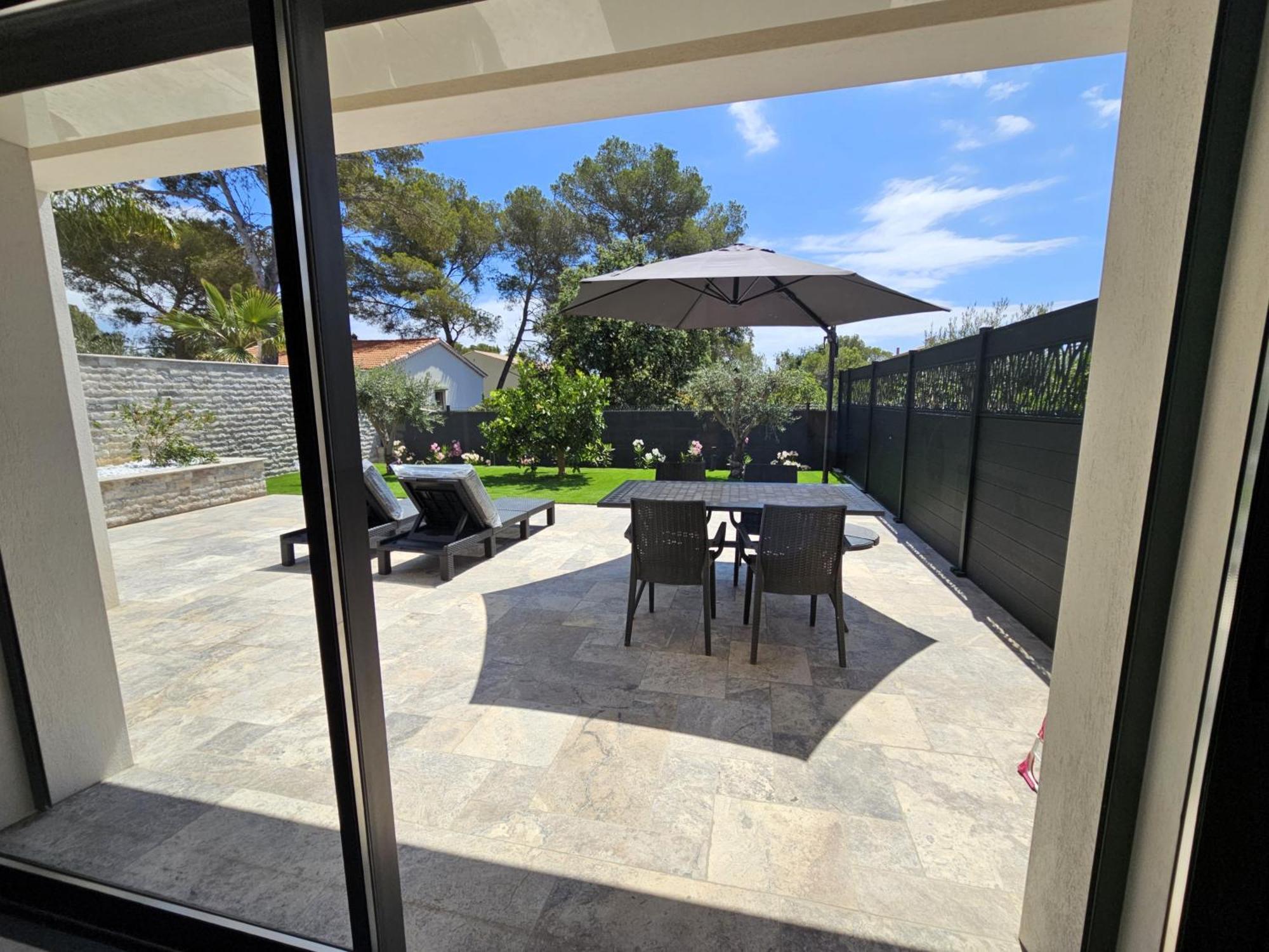 Etoile Du Berger Saint Aygulf 3 Villas Et 4 Appartements Jardin Individuel Et Piscine Chauffee En Saison - La Mer Et Les Plages 450 M 外观 照片