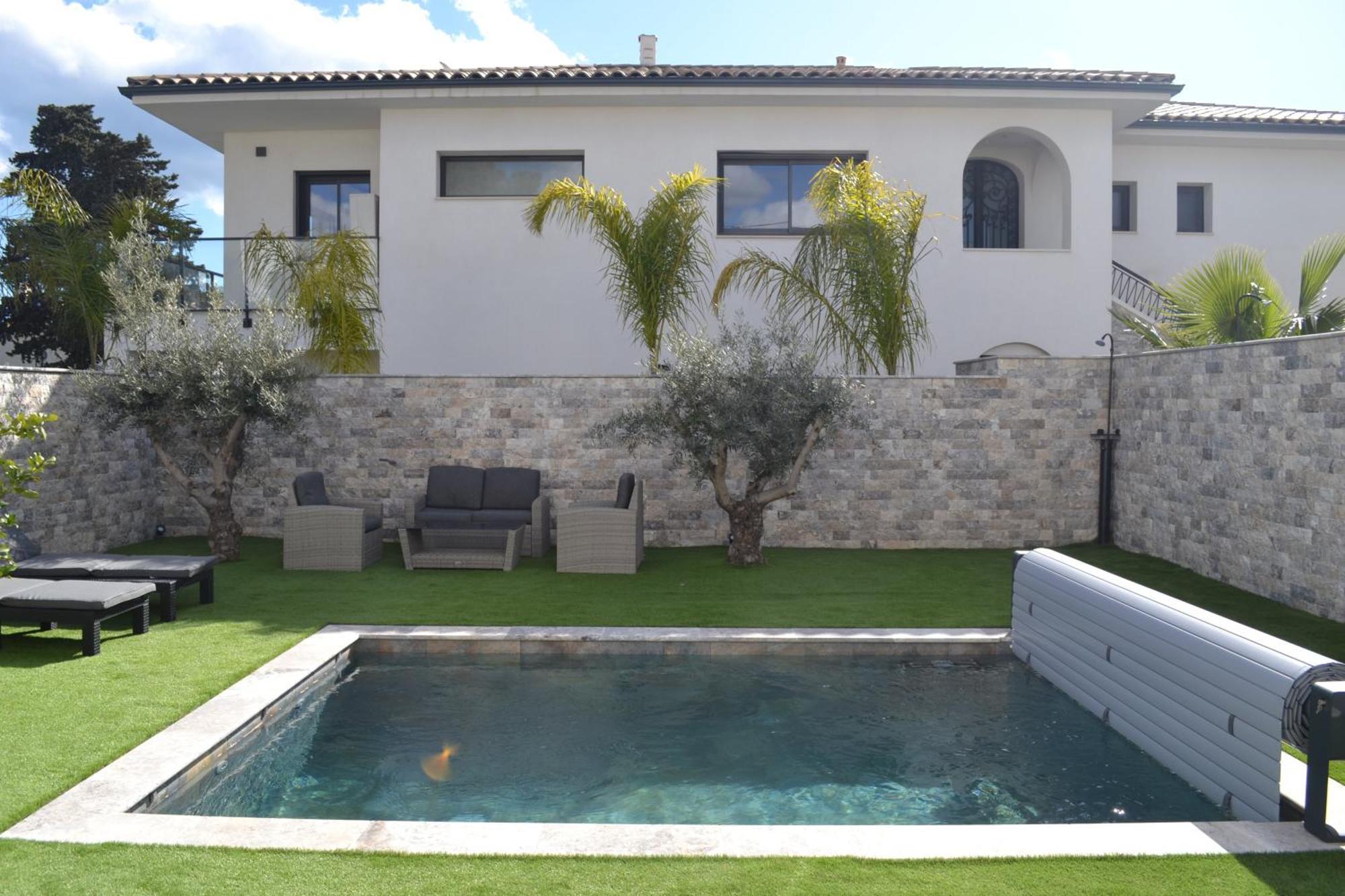 Etoile Du Berger Saint Aygulf 3 Villas Et 4 Appartements Jardin Individuel Et Piscine Chauffee En Saison - La Mer Et Les Plages 450 M 外观 照片