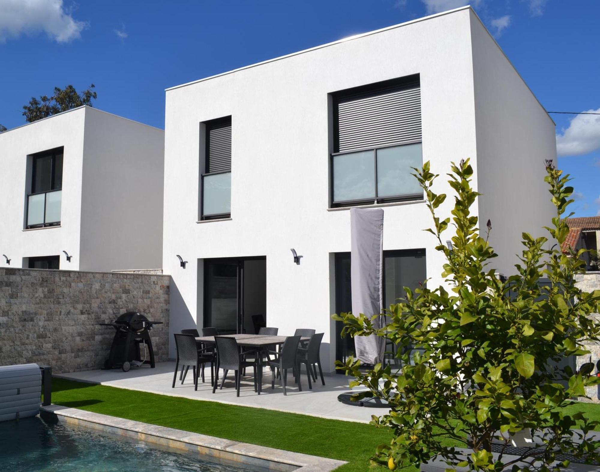 Etoile Du Berger Saint Aygulf 3 Villas Et 4 Appartements Jardin Individuel Et Piscine Chauffee En Saison - La Mer Et Les Plages 450 M 外观 照片