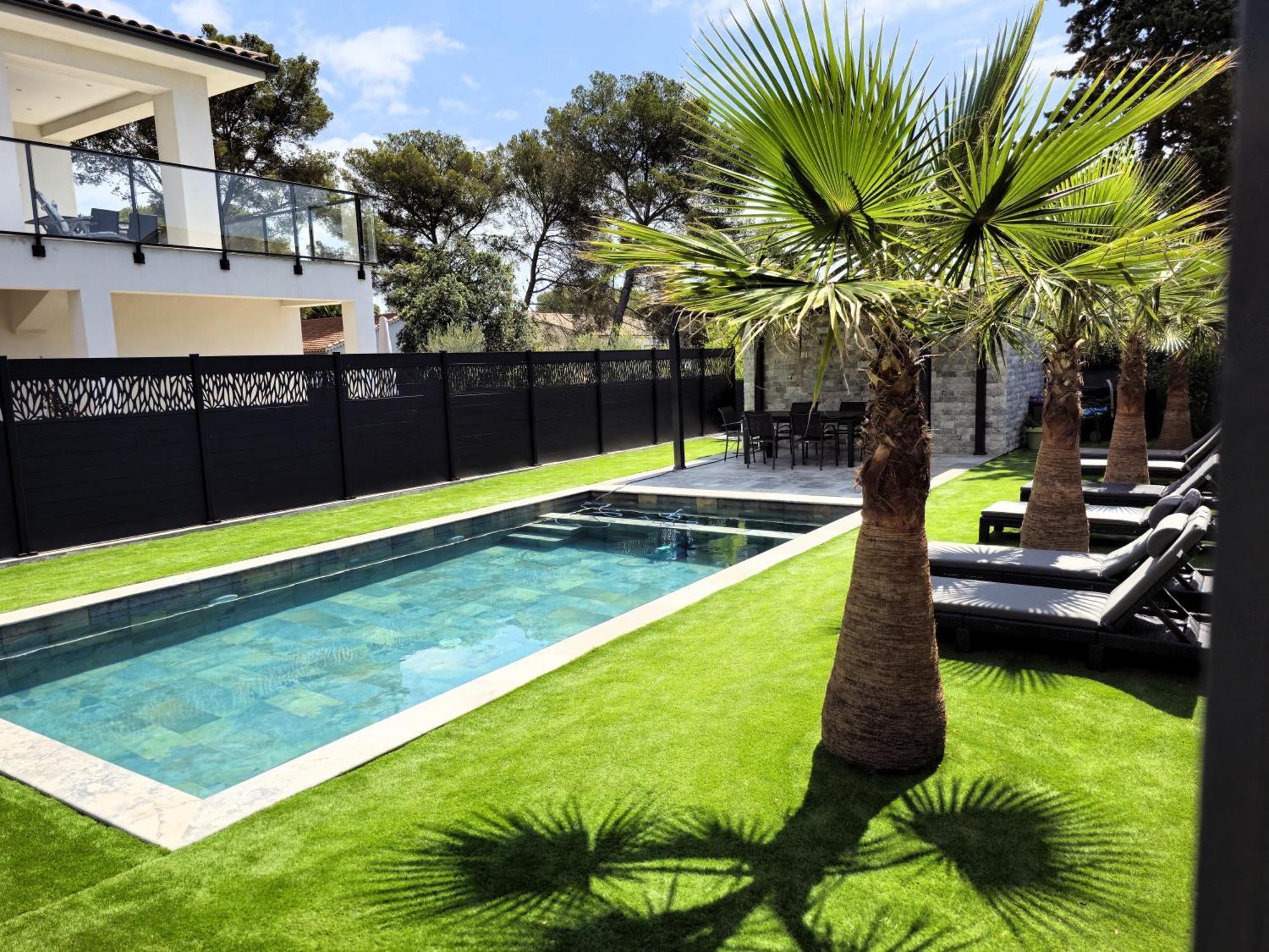 Etoile Du Berger Saint Aygulf 3 Villas Et 4 Appartements Jardin Individuel Et Piscine Chauffee En Saison - La Mer Et Les Plages 450 M 外观 照片